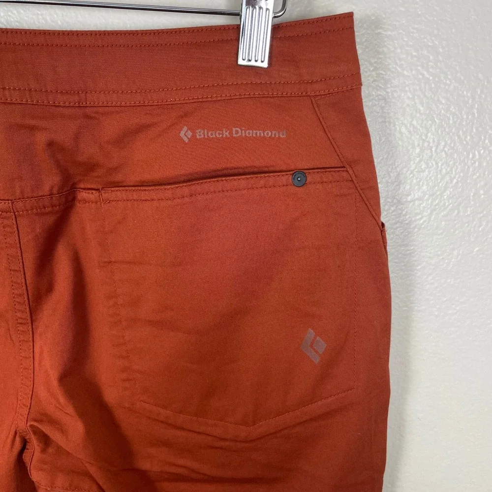 Black Diamond Women's 6 Credo Shorts Burnt Sienna Organic Cotton Stretch NEW - Picture 5 of 10